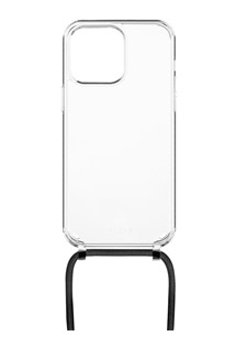 FIXED Pure Neck zadní kryt se šňůrkou na krk pro Apple iPhone 14 Pro Max černý