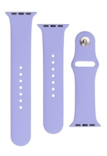 FIXED Set silikonových řemínků pro Apple Watch 38/40/41mm fialový
