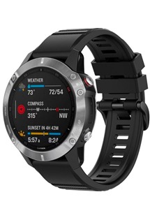 FIXED Silicone Strap silikonov� �em�nek 22mm QuickFit pro Garmin �ern�