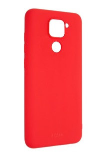 FIXED Story silikonový zadní kryt pro Xiaomi Redmi Note 9 červený