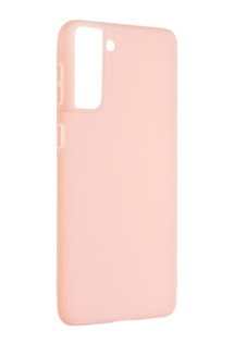 FIXED Story silikonový zadní kryt pro Samsung Galaxy S21+ růžový