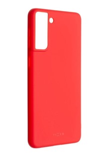 FIXED Story silikonový zadní kryt pro Samsung Galaxy S21+ červený