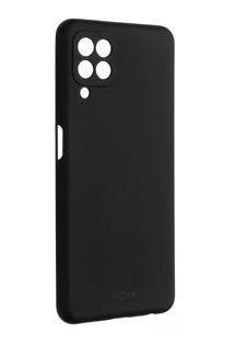 FIXED Story silikonový zadní kryt pro Samsung Galaxy A22 černý