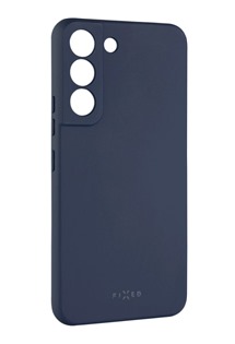 FIXED Story silikonový zadní kryt pro Samsung Galaxy S22 modrý