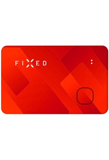 FIXED Tag Card smart tracker s podporou Find My oranžový
