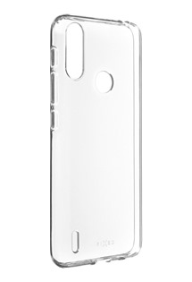 FIXED TPU gelový kryt pro Motorola Moto E7 Power čirý
