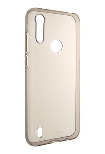 FIXED Smoke Slim ultratenký TPU kryt 0,6 mm pro Motorola Moto E6s kouřový