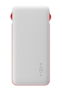 FIXED Zen 10 000 mAh powerbanka s kabelem micro USB/USB-C bílá