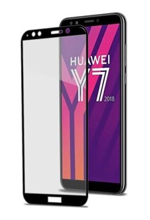 CELLY Full Glass tvrzené sklo pro Huawei Y7 (2018) Full-Frame černé