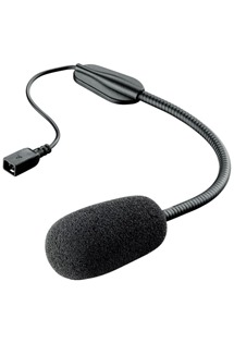 CellularLine Interphone nastavitelný mikrofon s plochým konektorem černý