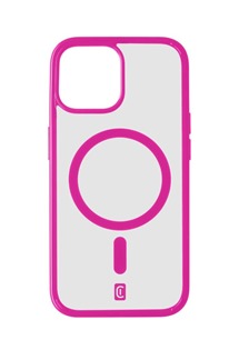 Cellularline Pop Mag zadní kryt s podporou Magsafe pro Apple iPhone 15 Plus růžový