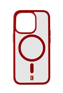 Cellularline Pop Mag zadní kryt s podporou Magsafe pro Apple iPhone 15 Pro červený