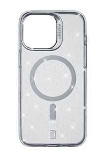 Cellularline Sparkle Mag zadní kryt s podporou Magsafe pro Apple iPhone 15 Pro Max čirý