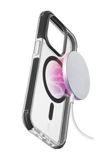 Cellularline Tetra Force Strong Guard Mag zadní kryt s podporou Magsafe pro Apple iPhone 15 Pro Max čirý