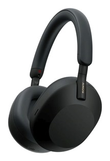 SONY WH-1000XM5 bezdrátová sluchátka s potlačením hluku černá