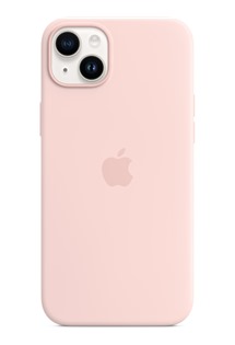 Apple silikonový kryt s MagSafe pro Apple iPhone 14 křídově růžový