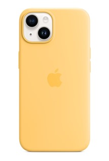 Apple silikonový kryt s MagSafe pro Apple iPhone 14 Plus slunečně žlutý