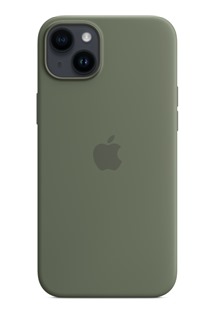Apple silikonový kryt s MagSafe pro Apple iPhone 14 Plus olivový