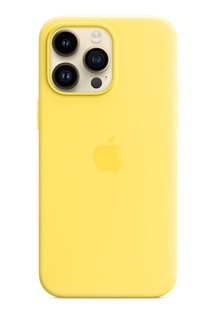 Apple silikonový kryt s MagSafe pro Apple iPhone 14 Pro Max kanárkově žlutý