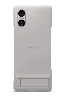 SONY zadní kryt se stojánkem pro SONY Xperia 5 V šedý (XQZCBDEH.ROW)
