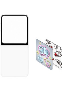 Samsung FlipSuit zadn kryt s vmnnm designem zad pro Samsung Galaxy Z Flip7 FE / Flip6 ir (EF-ZF741CTEGWW)