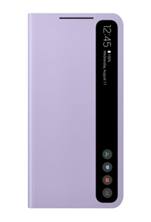 Samsung Clear View flipové pouzdro pro Samsung Galaxy S21 FE 5G fialové (EF-ZG990CV)