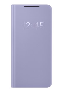 Samsung LED View flipové pouzdro pro Samsung Galaxy S21+ fialové (EF-NG996PVEGEE)
