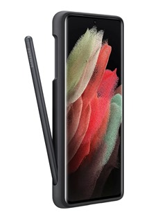 Samsung silikonový zadní kryt pro Samsung Galaxy S21 Ultra černý + S-Pen (EF-PG99PTBEGWW)