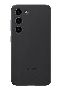 Samsung kožený zadní kryt pro Samsung Galaxy S23 černý (EF-VS911LBEGWW)