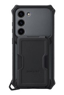 Samsung odolný zadní kryt s odnímatelným úchytem na příslušenství pro Samsung Galaxy S23 černý (EF-RS911CBEGWW)