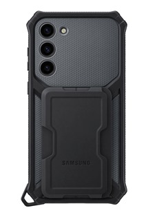 Samsung odolný zadní kryt s odnímatelným úchytem na příslušenství pro Samsung Galaxy S23+ černý (EF-RS916CBEGWW)