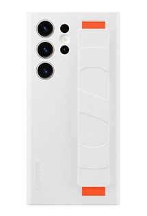 Samsung silikonový zadní kryt s poutkem pro Samsung Galaxy S23 Ultra bílý (EF-GS918TWEGWW)