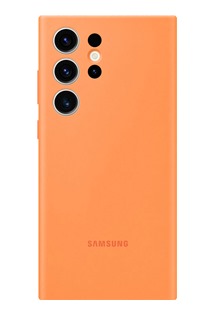 Samsung silikonový zadní kryt pro Samsung Galaxy S23 Ultra oranžový (EF-PS918TOEGWW)