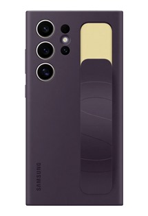 Samsung silikonov zadn kryt s poutkem pro Samsung Galaxy S24 Ultra fialov (EF-GS928CEEGWW)