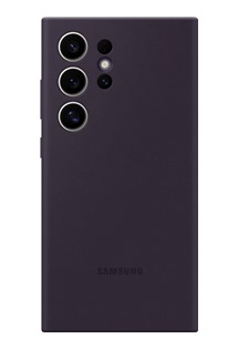 Samsung silikonový zadní kryt pro Samsung Galaxy S24 Ultra tmavě fialový (EF-PS928TEEGWW)