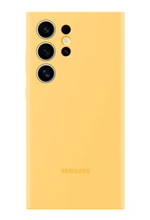 Samsung silikonový zadní kryt pro Samsung Galaxy S24 Ultra žlutý (EF-PS928TYEGWW)