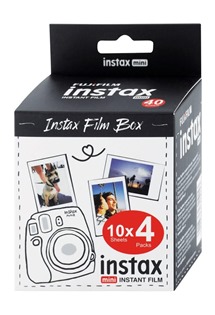 Fujifilm Instax Mini fotopapír 40ks bílý