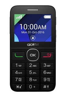 Alcatel 2008G Black / Metal Silver