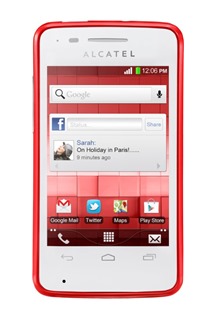 ALCATEL ONETOUCH 4010D TPOP Flash Red