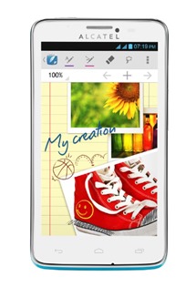 ALCATEL ONETOUCH 8000D SCRIBE EASY Flash Blue
