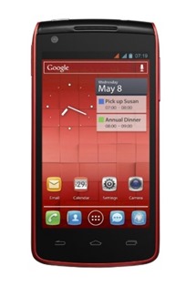 Alcatel One Touch 992D Dual-SIM Cherry Red