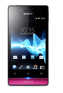 Sony ST23i Xperia Miro Black / Pink