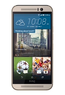 HTC ONE M9 32GB Gold on Silver