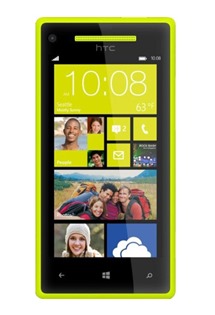 HTC C620e Windows Phone 8X Yellow