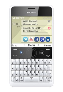 Nokia Asha 210 Dual-SIM White