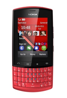 Nokia Asha 303 Red