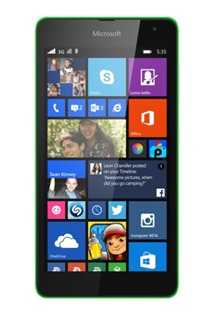Microsoft Lumia 535 Bright Green