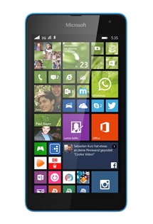 Microsoft Lumia 535 Cyan