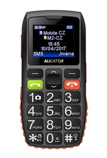Aligator A440 Senior Black / Orange + nab�jec� stoj�nek