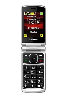 Aligator V710 Senior Red + nab�jec� stoj�nek